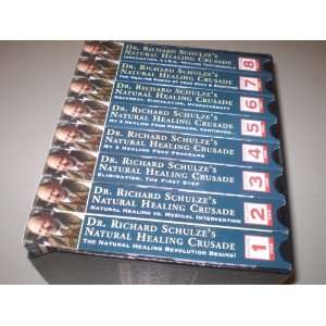  Dr. Richard Schulzes Natural Healing Crusade   8 VHS Set 