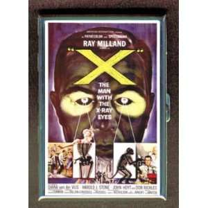 ROGER CORMAN X MAN WITH X RAY EYES ID Holder Cigarette Case Wallet 