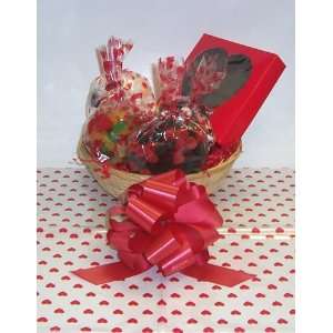 Scotts Cakes Small Cupids Arrow Valentine Basket no Handle Heart 