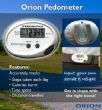 Orion LCD Pedometer Calorie Clock Distance Input Stride