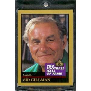  1991 ENOR Sid Gillman Football Hall of Fame Card #47 