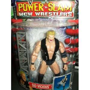  WCW POWER SLAM  SID VICIOUS Toys & Games