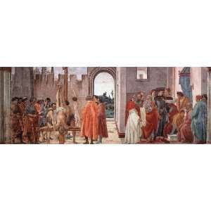   Simon Magus and Crucifixion of Peter, By Lippi Filippino Home