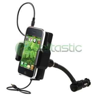 LCD Universal FM Transmitter Car Charger Holder Accessory Cell Mobile 