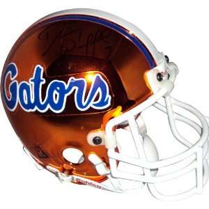 Steve Spurrier and Danny Wuerffel Autographed Florida Gators (Chrome 