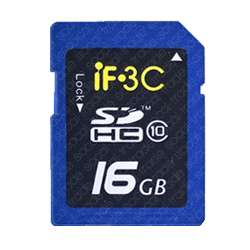 New 16GB SD Class 10 IF3C SDHC Card Flash Memory 16G HC  