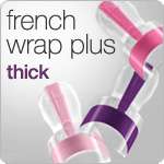 DASHING DIVA ✿✿ FRENCH WRAP PLUS ✿✿ The Non chipping long 