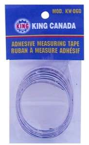 King Canada Tools KW 060 55 ADHESIVE MEASURING TAPE table saw inches 