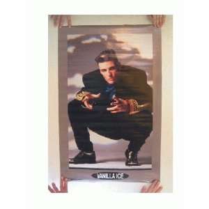 Vanilla Ice Poster Squatting Cool