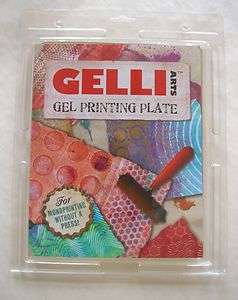 Gelli Arts 8 x 10 Gel Printing Plate Make Mono Prints Gelatin  