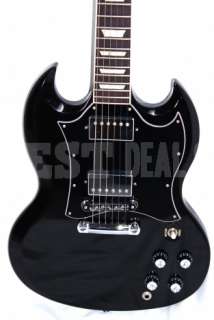 GIBSON SG STANDARD REGULAR BLACK ELECTRIC GUITAR 2010 W/ ORIGINAL CASE 