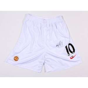 Wayne Rooney Signed Soccer Shorts   GAI   Mens Soccer Shorts