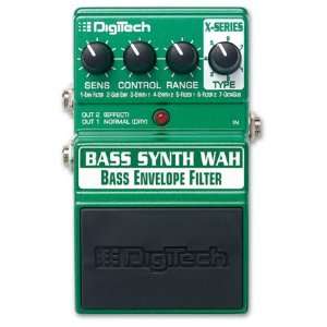  DigiTech Bass Synth Wah Bass Guitar Stompbox Everything 