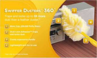 Swiffer 360 Disposable Cleaning Dusters Unscented Starter Kit (Pack of 