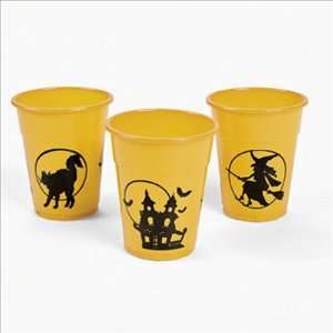  Halloween Silhouette Disposable Cups Toys & Games