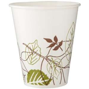 Dixie 12FPWS Pathways WiseSize Flair Poly Paper Cold Cup, 12 oz 