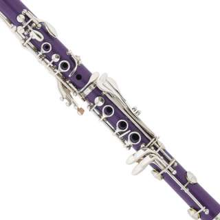 Blanco clarinete rojo púrpura negro de Bb verde azul de Mendini