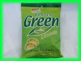 BONTEA GREEN TEA CANDY WITH LEMON SPLASH   USA SELLER  