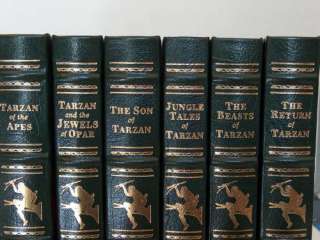 The Tarzan Classics by Edgar Rice Burroughs, Easton Press, 6 volumes 