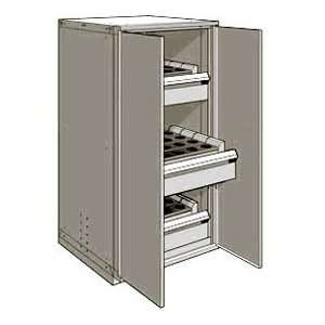 3 Drawer Tool Storage Cabinet For Taper 40   30Wx27Dx60 