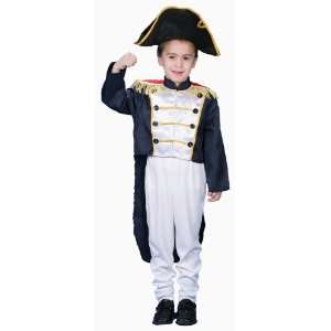 Lets Party By Dress Up America Colonial General Child Costume / White 