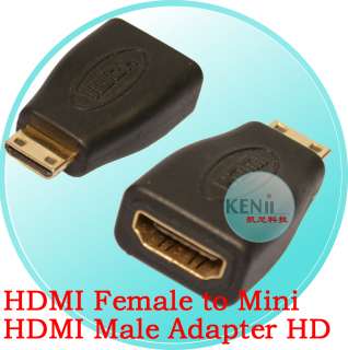 HDMI Female to Mini HDMI Type C Male Converter Connector Adapter 