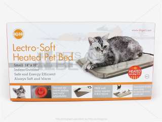 LECTRO SOFT OUTDOOR INDOOR HEATED DOG/CAT/PET BED/PAD SM 14X18 