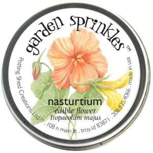   Edible Organic Nasturtium Sprinkles Growing Kit Patio, Lawn & Garden