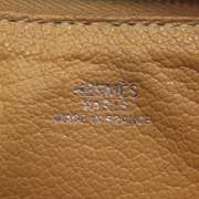 HERMES Chevre CLARISSE GM Zippered Pouch Wallet  