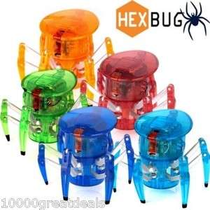 Green HexBug Spider RC Micro Hex Bug Robot Robotic Toy Battery Powered 