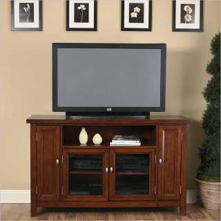 Home Styles Hanover Wood LCD/Plasma Cherry Finish TV Stand 