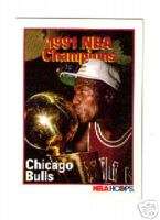 1991/92 Hoops #543 Michael Jordan NBA Champions  