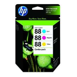  HP 88 Ink Cartridge in Retail Packaging, Combo Pack 