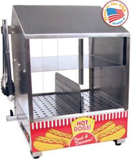 Paragon Hot Dog Cooker. Steam Hot Dogs w/ The Dog Hut