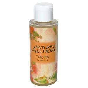  Natures Alchemy Massage Oil, Ylang Ylang, 4 fl oz (118ml 