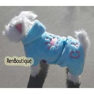 JUICY DOG COUTURE SWEATER SMALL SIZE BLUE FOR SMALL BREED please read 