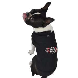   and Meow Dog Tank Top, Ruff Rider, Black, Extra Large