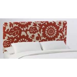  Slipcover Headboard in Gerber Cherry Size Twin