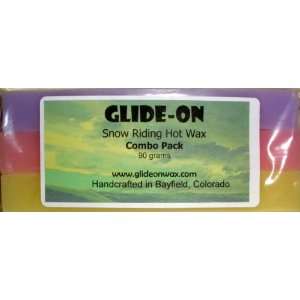  Glide on Snow Riding Hot Wax   Combo Pack 90g