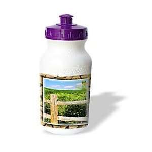 Susan Brown Designs Nature Themes   Rural Fence   Water Bottles 