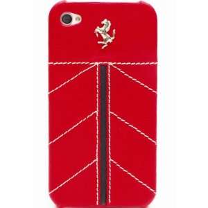  Ferrari California Red Leather Hard Case   iPhone Cell 