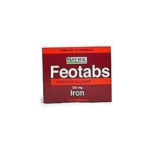  Feotabs Ferrous Sulfate 325mg N r 100 Health & Personal 