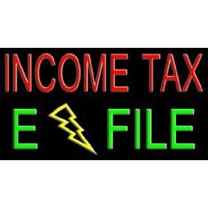 Neon Sign   Income Tax E File   Extra Grocery & Gourmet Food