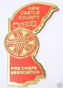NEW CASTLE COUNTY FIRE CHIEFS ASSOCIATION LAPEL PIN  