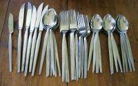 43 Pc Ecko PRINCE Japan Stainless Steel Flatware Mid Ce  