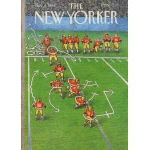  The New Yorker  The Offensive Football Play 500 Piece 