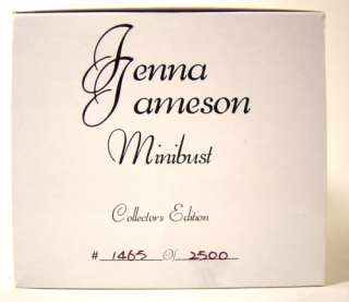 JENNA JAMESON Limited Edition MINI BUST Only 2,500 MADE  