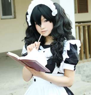 Girl Maid uniform Cosplay lolita Costume Dress Fbo  