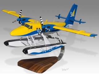 De Havilland Twin Otter Maldivian Airlines Wood Model  