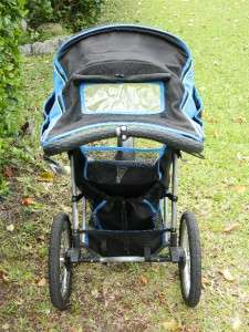 BABY TREND EXPEDITION SINGLE BLUE JOGGING STROLLER  